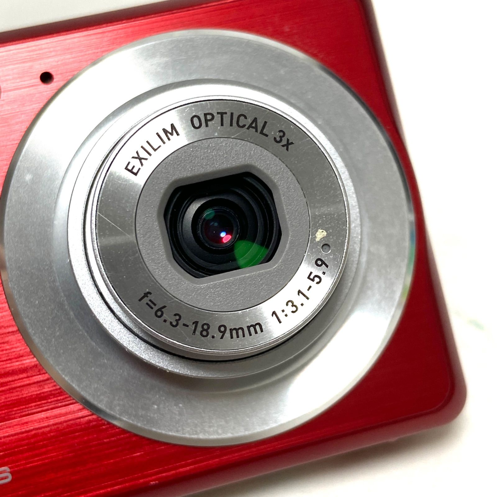 CASIO コレクション EXILIM EX-Z77 レッド コンパクトデジタルカメラ