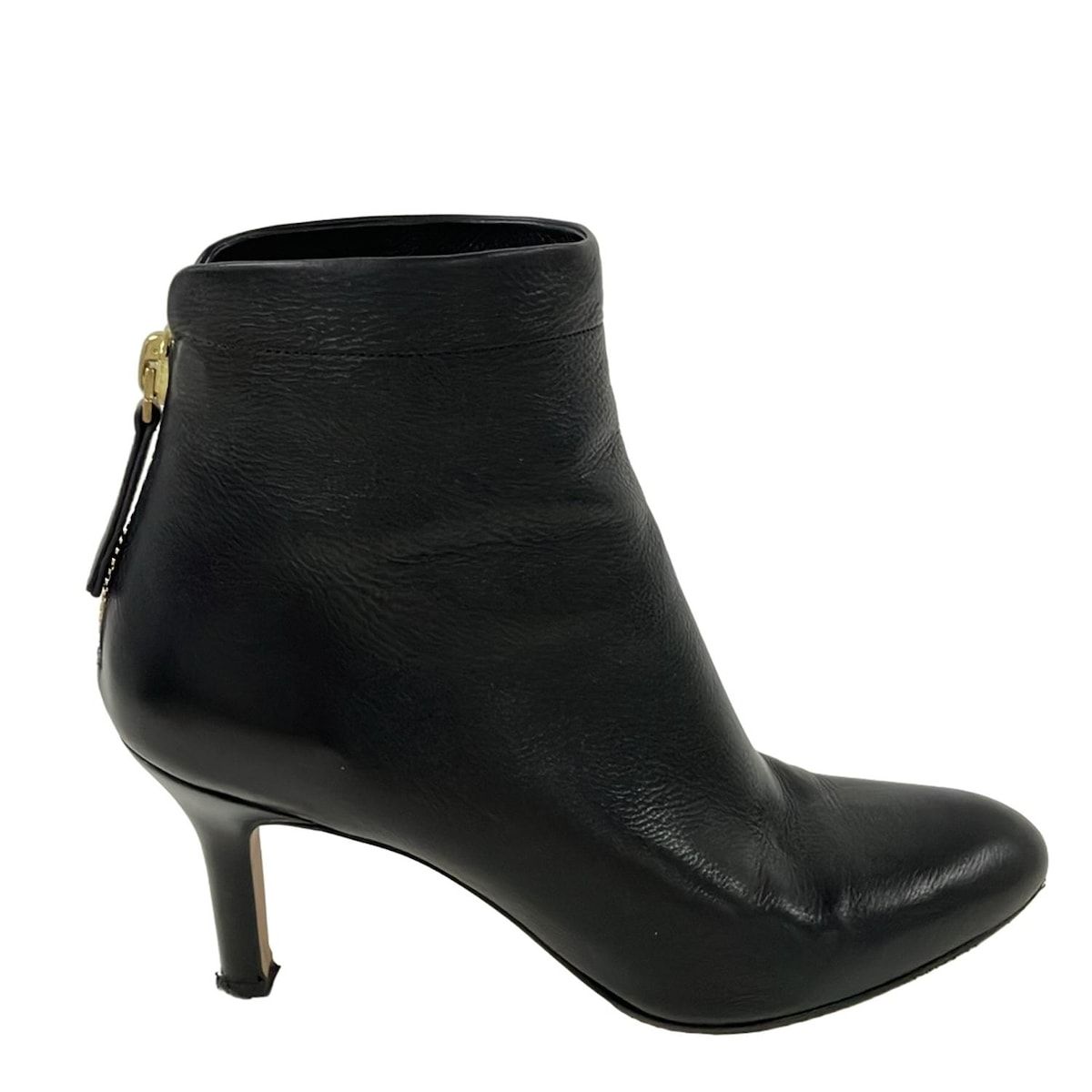 PELLICO ペリーコ ショートブーツ 37 レディース - 黒 アウトソール張替済 レザー KIN-KAAI_COM