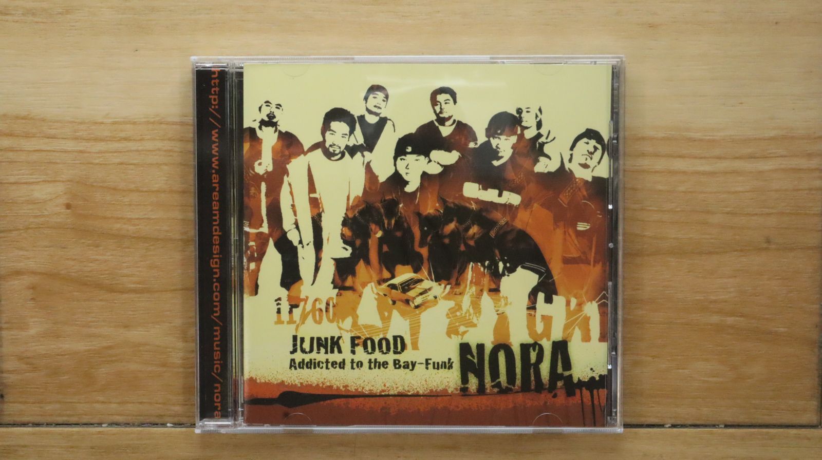 国内盤CD☆ノラ/NORA□ JUNK FOOD 【KCCD140/4544719002543】Z51636