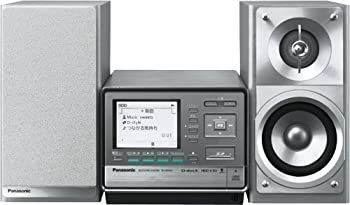 【中古品】Panasonic D-dock CD/SD/40GB HDD搭載 SDステレオシステムSC-SX400-W(ホワ (中古品) 中古】 Panasonic パナソニック D-dock CD SD 40GB HDD SDステレオ