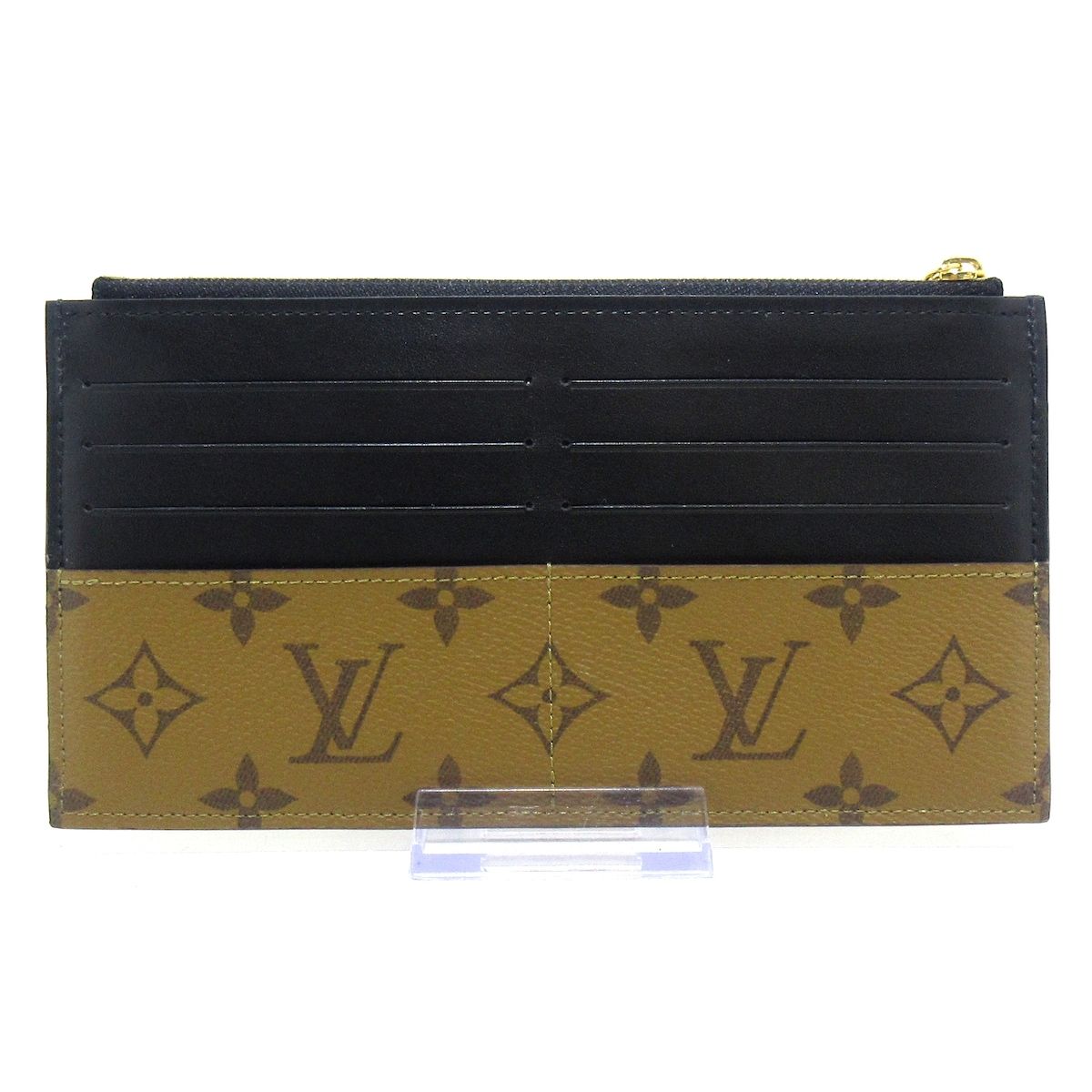 LOUIS VUITTON(ルイヴィトン) 長財布 モノグラムリバース美品 スリム