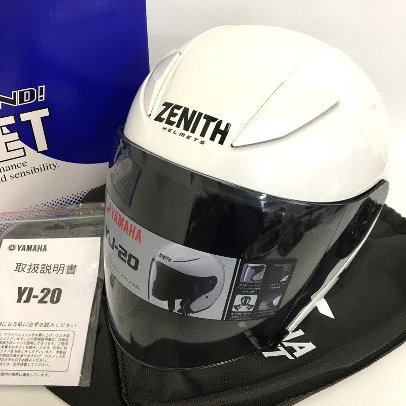 ZENITH ジェットヘルメット ホワイト