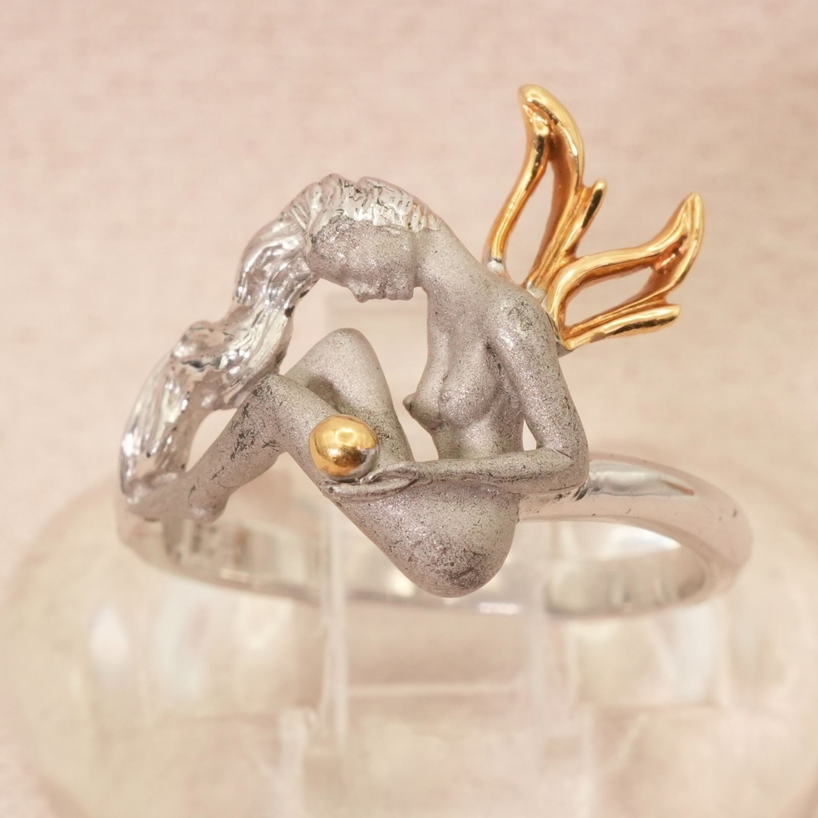希少！新品仕上済♡k18 Carrera y Carrera 女神リング 楽天市場】カレライカレラ Carrera y Carrera リング 天使 女性