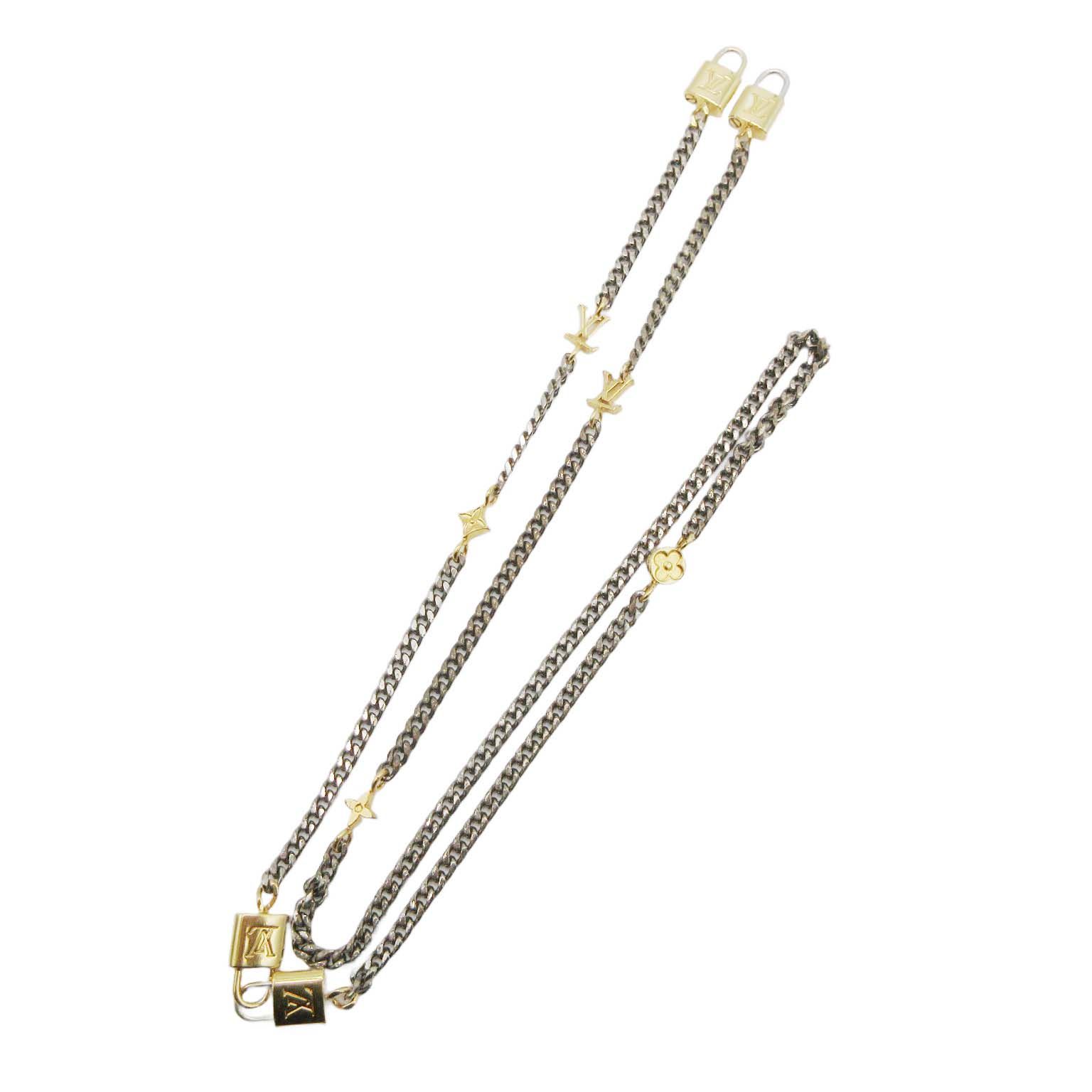 2021年製 ルイヴィトン LOUIS VUITTON 3IN1 グラスチェーン ネックレス