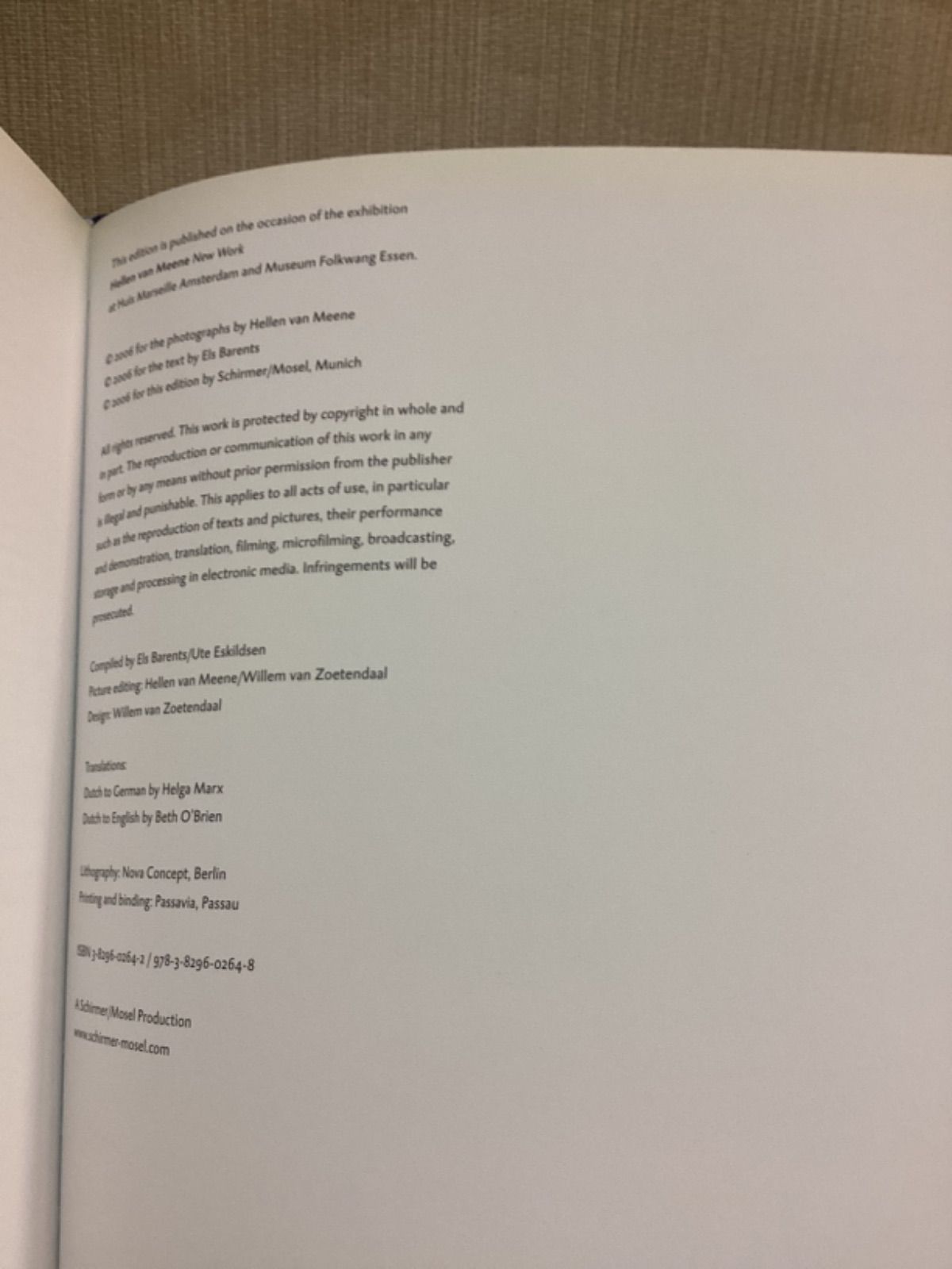 アート・デザイン・音楽 Hellen van Meene New Work アート