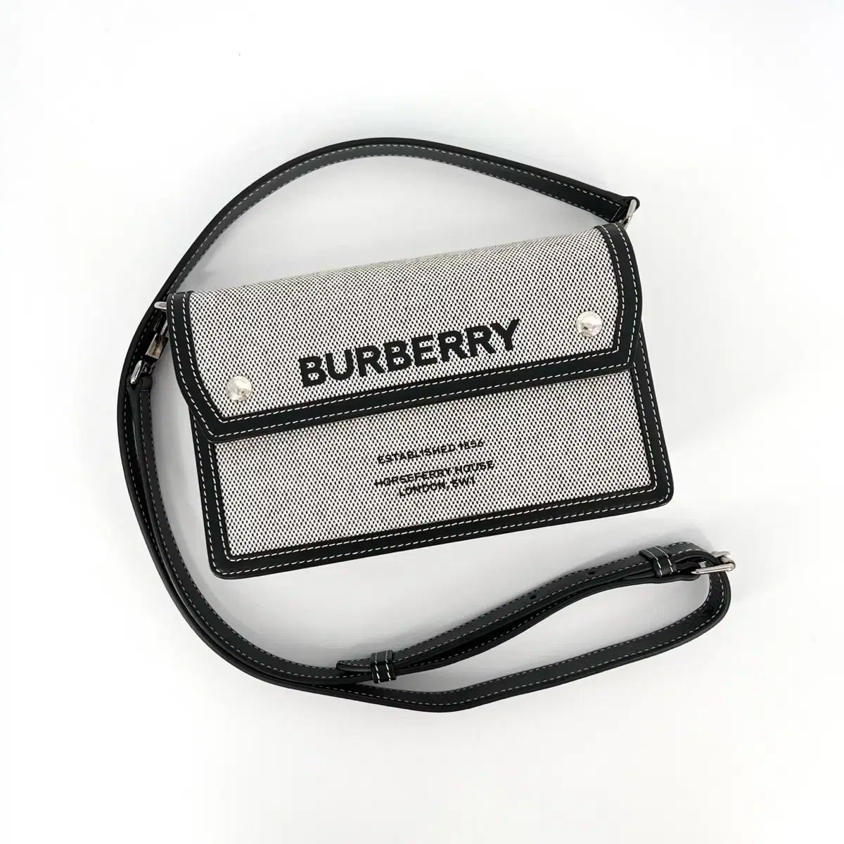 ✨美品✨BURBERRY バーバリー　ホースフェリープリント　ボディバッグ バーバリー【BURBERRY】ホースフェリー プリント ラージ ボディバッグ
