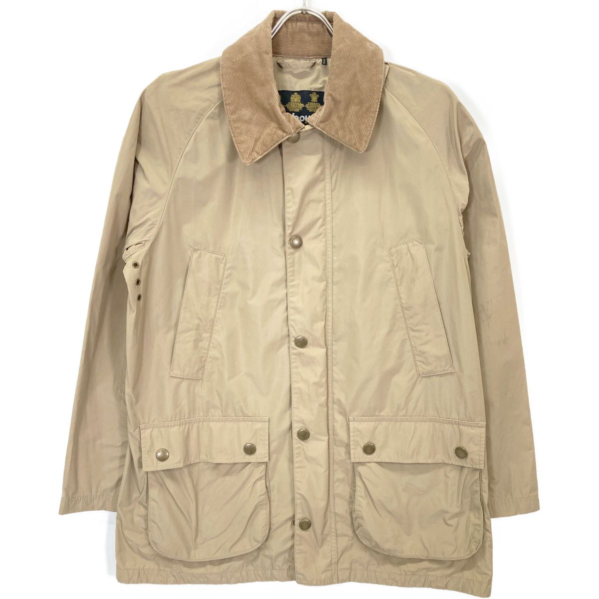 Barbour ベージュジャケット ジャケット OS TRANSPORTER CASUAL／BARBOUR（バブアー）｜愛着