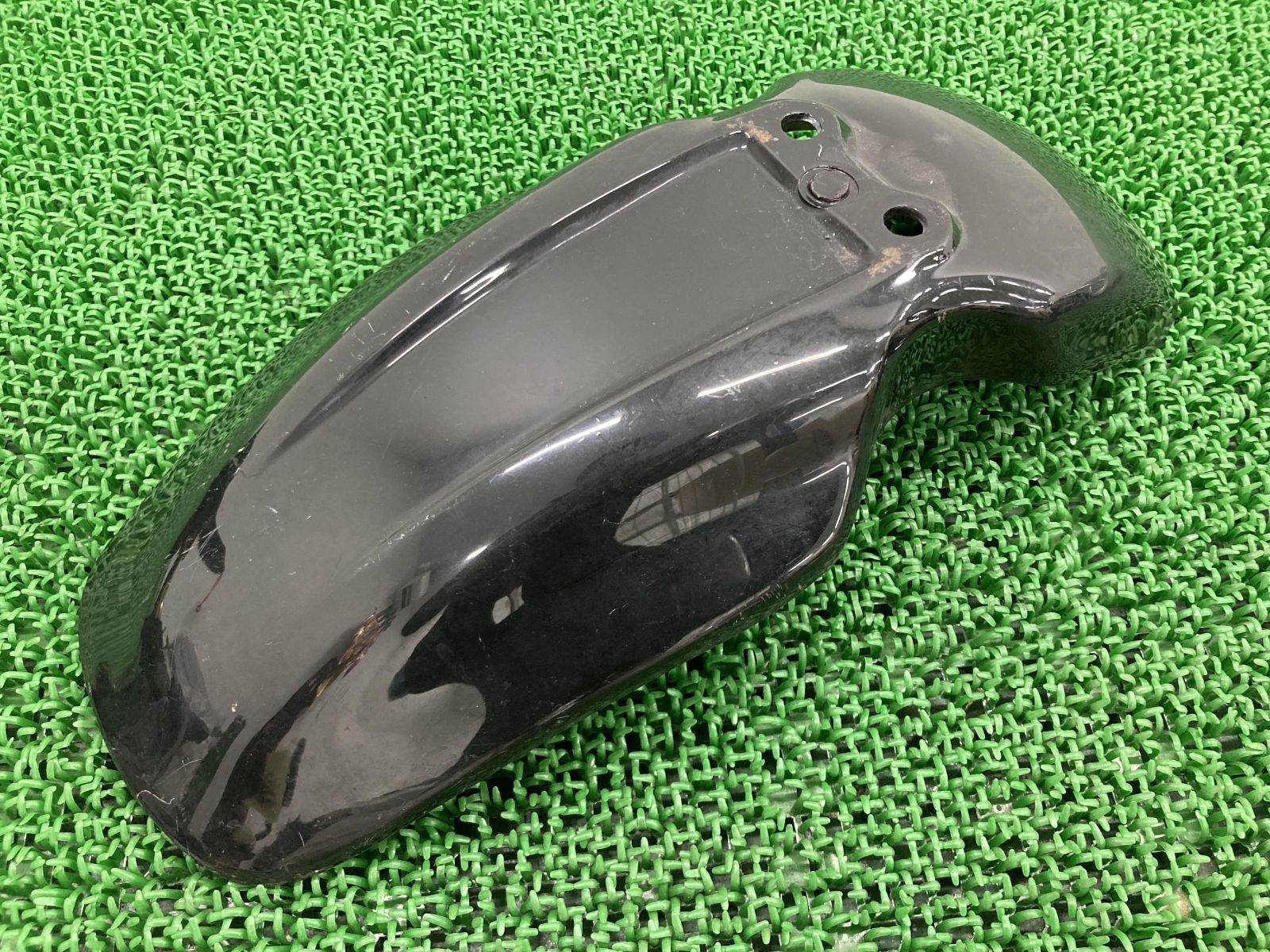 モンキーバハ フロントフェンダー 黒 社外 中古 バイク 部品 AB02 BAJA 割れ欠け無し 品薄 希少品