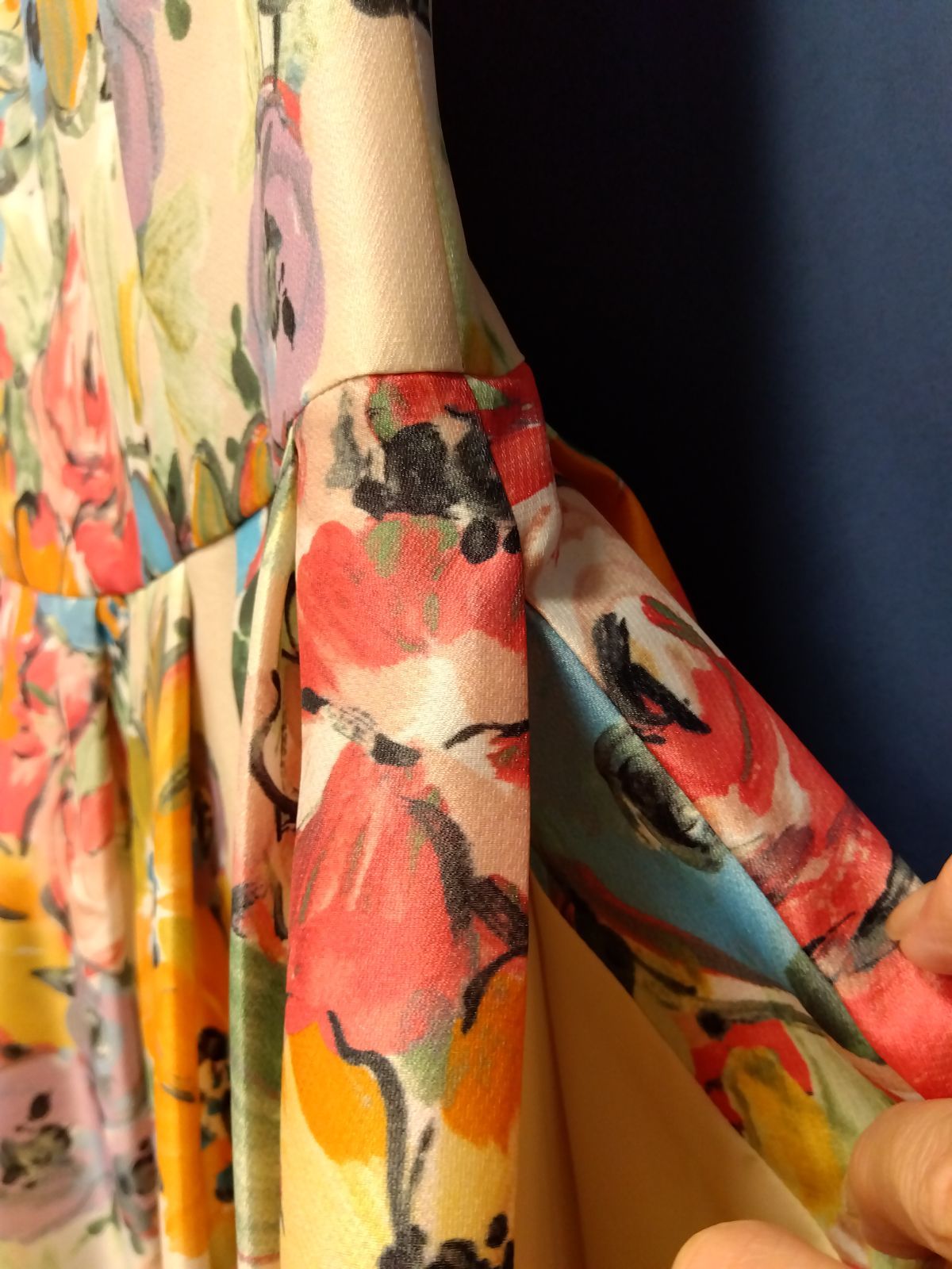 水彩フラワーバターン