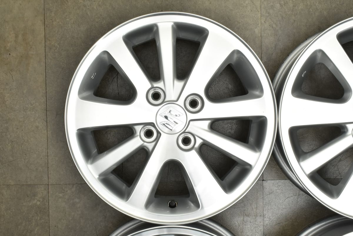 程度良好品 スズキ エブリイワゴン 純正 14in 4.5J 50 PCD100 4本セット スタッドレス用 流用に ワゴンR アルト ラパン MRワゴン TRITUETUBI_COM