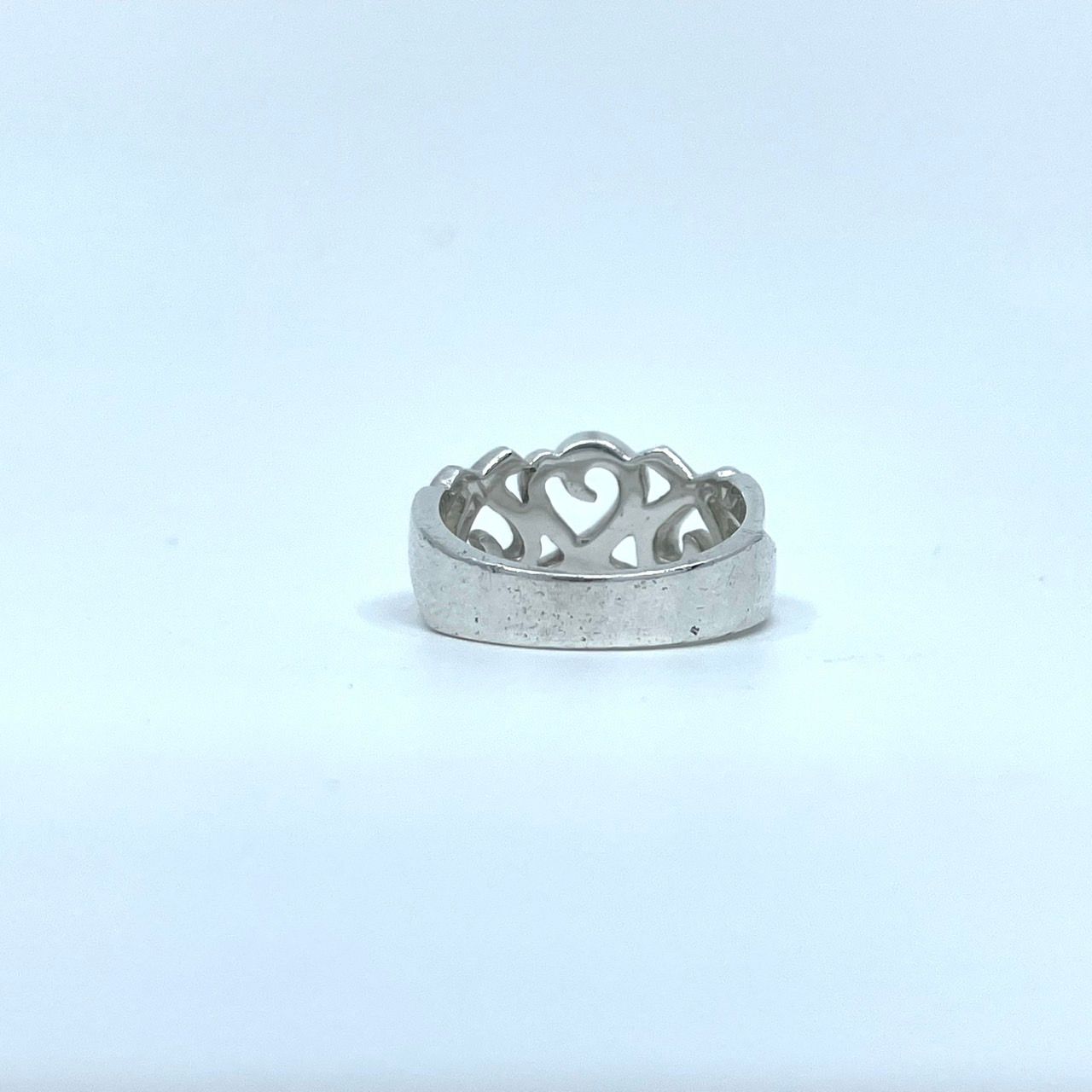 美品 TIFFANY &Co. ティファニー トリプルラビングハート 指輪