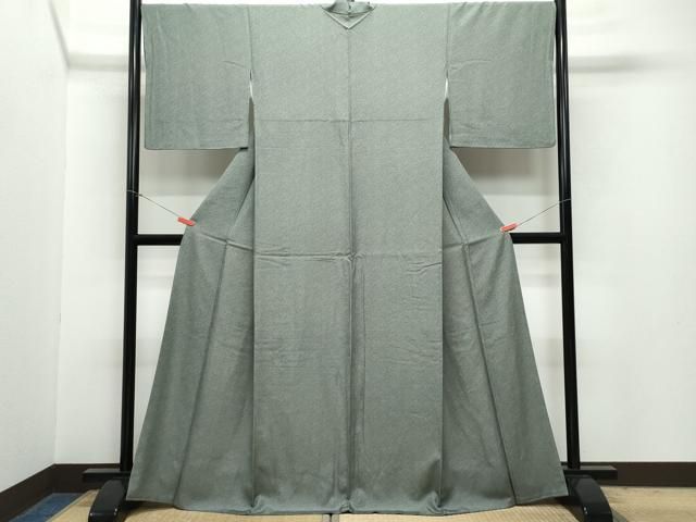 平和屋着物●江戸小紋 吉祥文 正絹 CAAZ0961vf