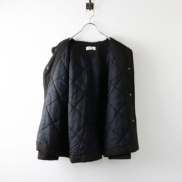 2021AW evam eva エヴァムエヴァ padding hooded coat パディング