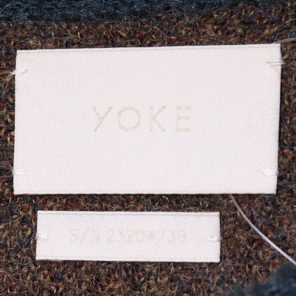 YOKE 3COLOR JACQUARD MOHAIR SWEATER サイズ2 - メルカリ