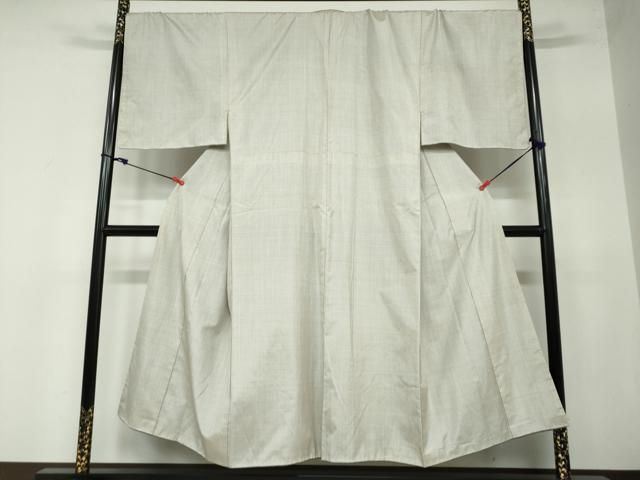 平和屋着物 男性 本場大島紬 白大島 アンサンブル 長羽織 100亀甲 総詰め キングサイズ 正絹 ud