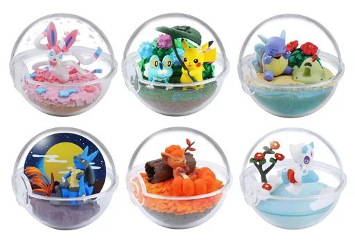 食玩 トレーディングフィギュア 全6種セット 「ポケットモンスター