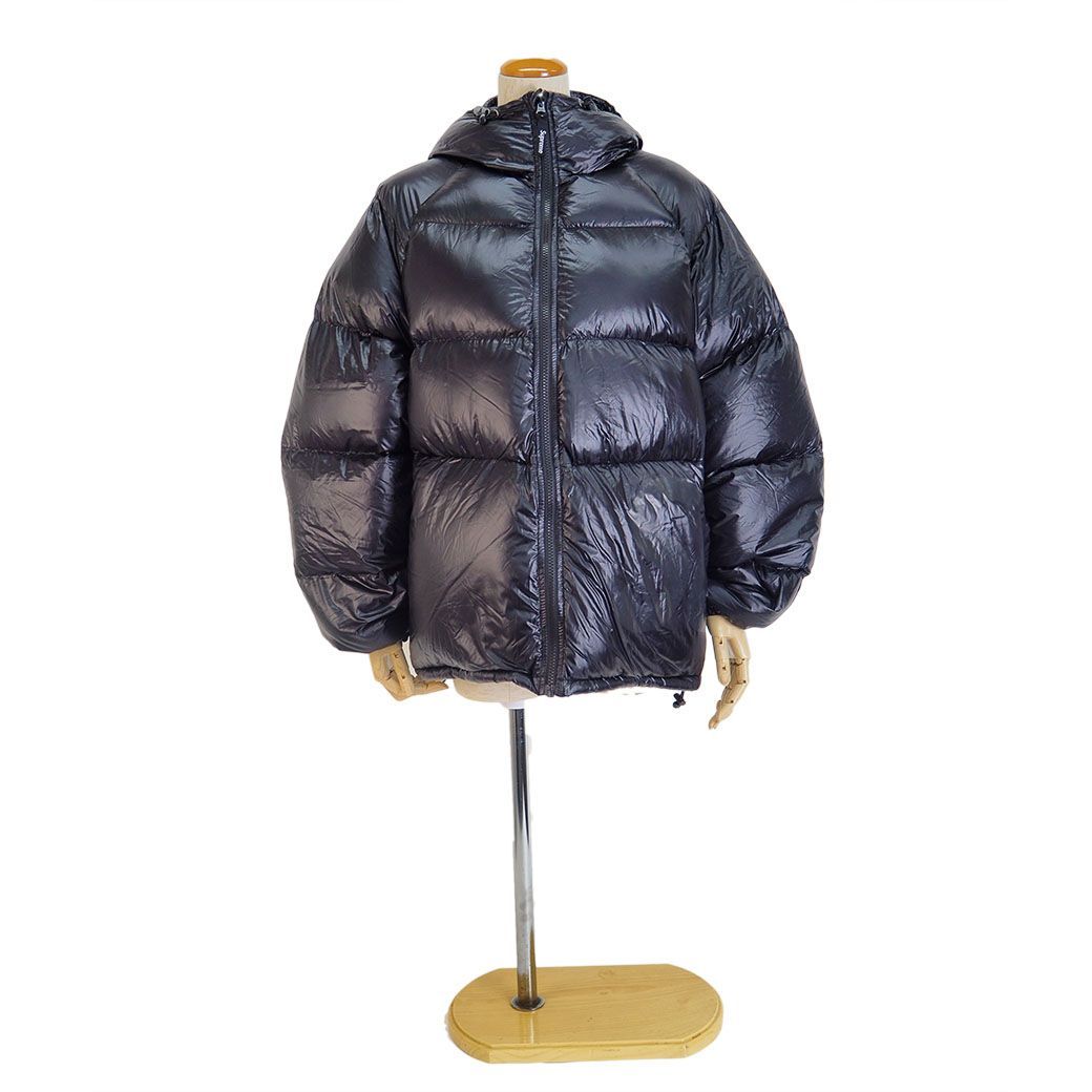 【未使用品】シュプリーム Supreme HOODED DOWN JACKET ダウンジャケット ブラック サイズS ダウンコート メンズ  pertexポリエステル ショート丈 軽量 パッカブルダウン ポケッタブルダウン 収納ポーチ付 2020AW