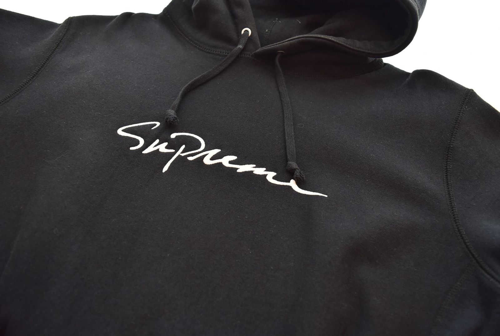 シュプリーム SUPREME 18AW Classic Script Hooded Sweatshirt 