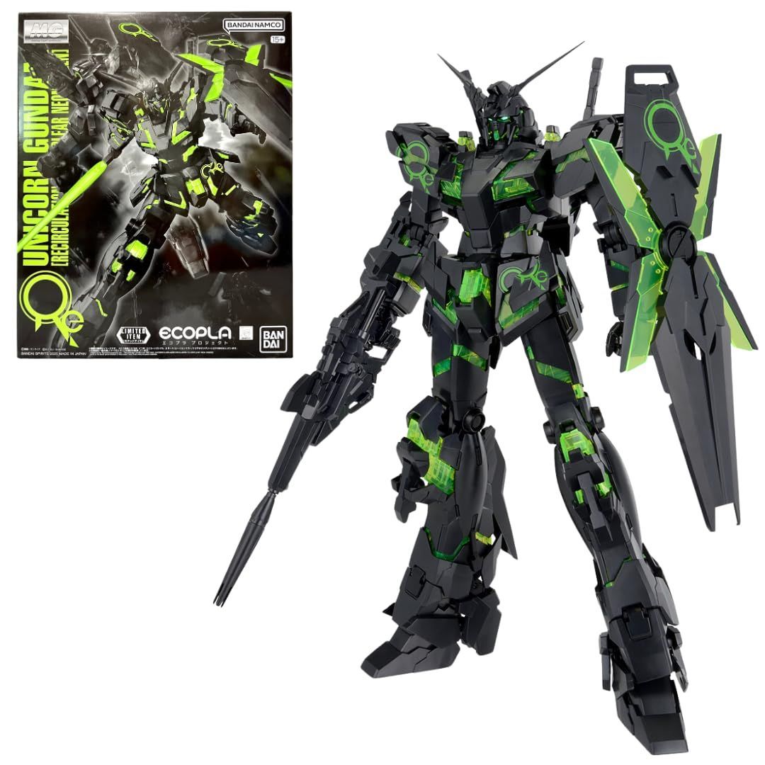 在庫セール MG 1|100 ユニコーンガンダム リサーキュレーションカラー|クリアネオングリーン イベント 機動戦士ガンダムUC ユニコーン プラモデル