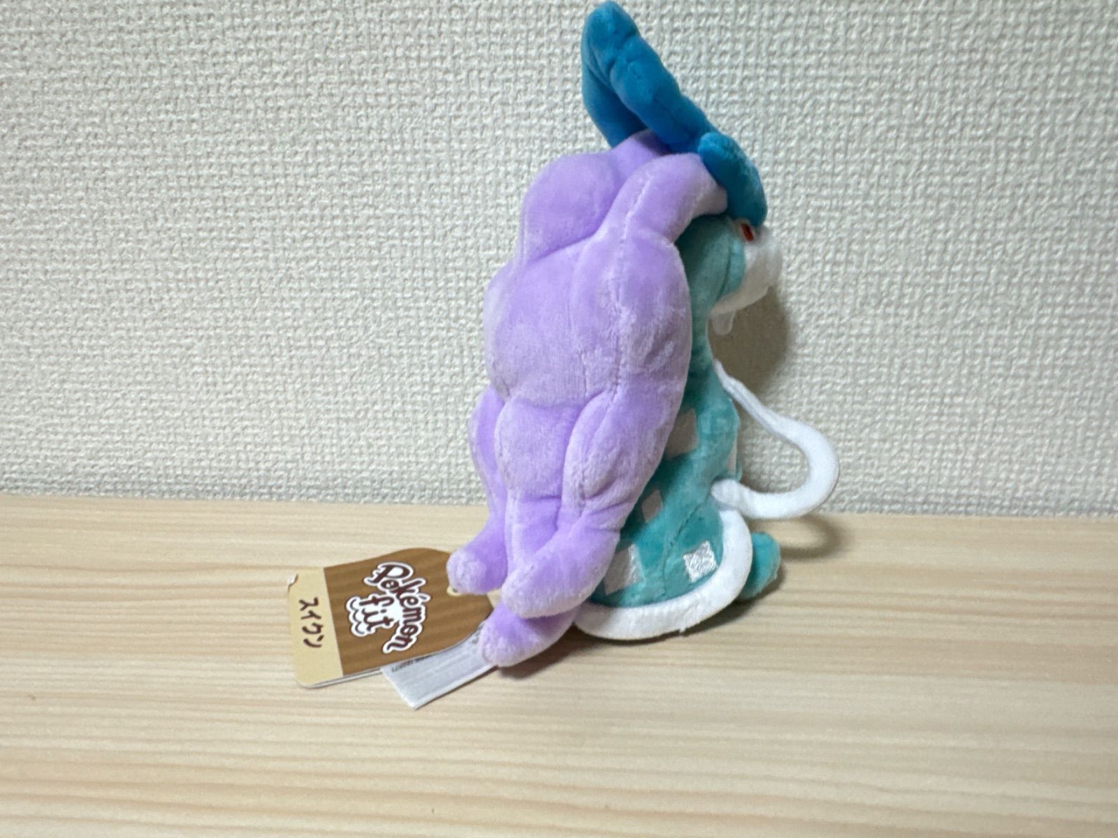 ポケモンセンター ポケモン fit スイクン ぬいぐるみ 新品 タグ劣化
