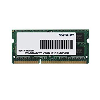 PCパーツ 【】PATRIOT ノート用メモリ 低電圧1.35V (1.5V両対応) 「片面4