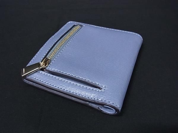 □美品□ FURLA フルラ レザー 二つ折り 財布 ウォレット 札入れ 小銭