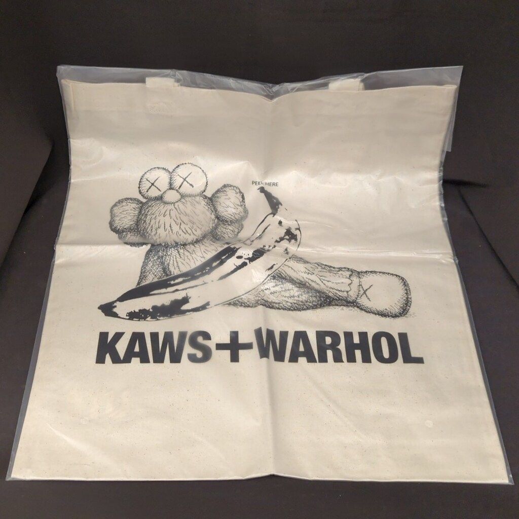 新品！ KAWS ✖️ アンディウォーホル artbook+bag! ユニクロのKAWS+ウォーホルコラボバッグの魅力