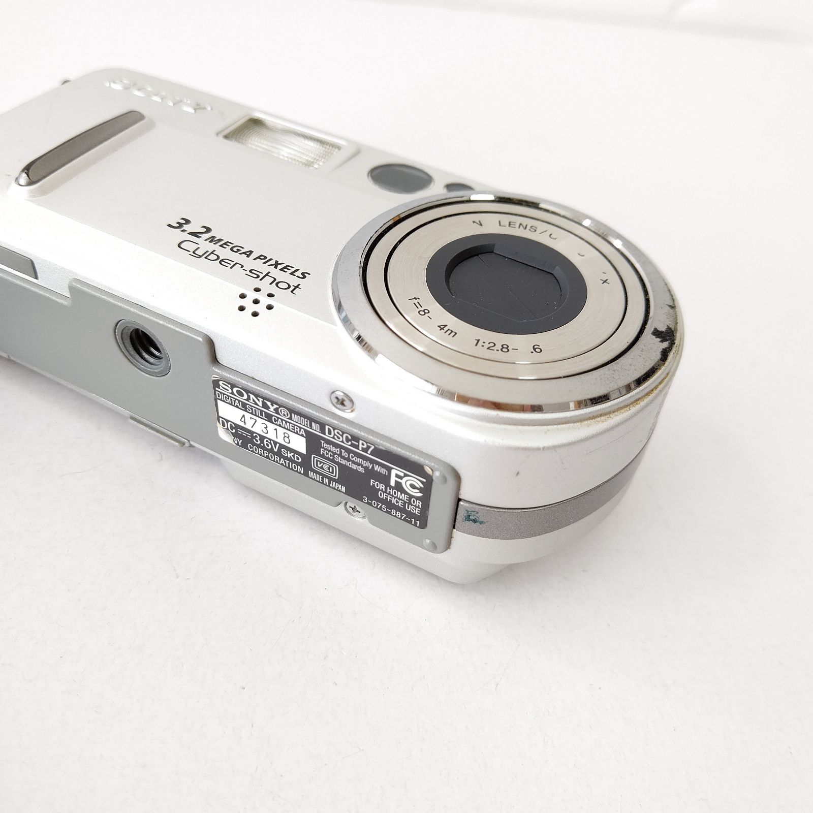 ソニー サイバーショット デジタルカメラ DSC-P7 美品 コンデジ レトロ 