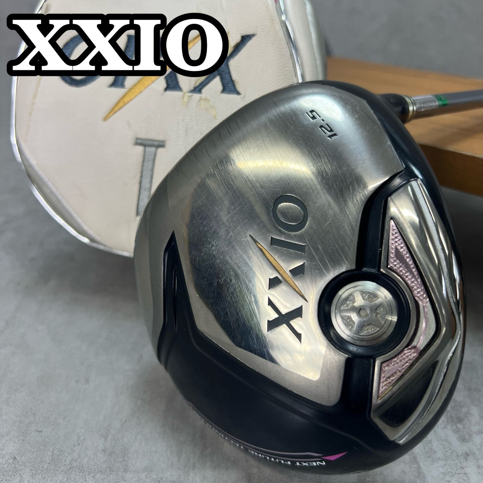 XXIO ゼクシオ 7代目 MP700 レディースゴルフドライバー カーボン A 12.5° 右利き用 44インチ C-1 約265g ヘッドカバー