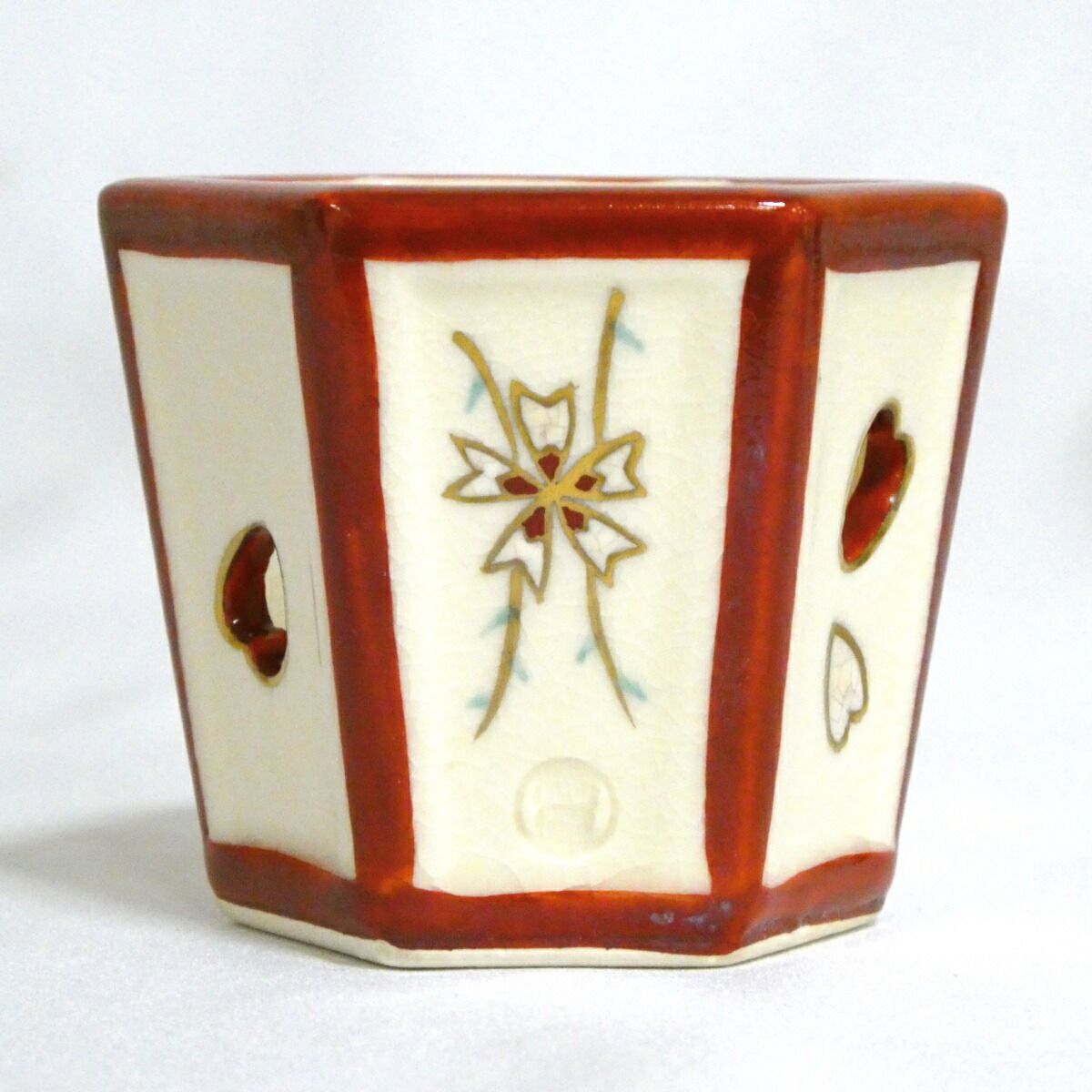 送料込【逢絢亭・新品】茶道具 蓋置 京焼 仁清 青楓透し 平安（手塚）桐鳳 送料込【逢絢亭・新品】茶道具 茶碗 京焼 仁清 枝垂桜の図 文月