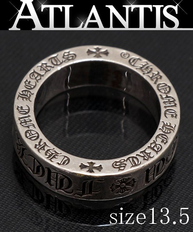 CHROME HEARTS 銀座店 クロムハーツ スペーサーリング 6mm FUCK YOU 指輪 シルバー SV925 約13.5号 99024