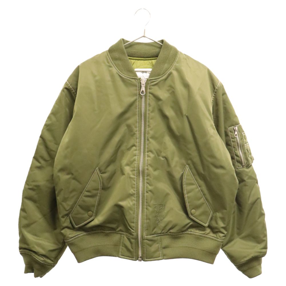 STUSSY (ステューシー) 24SS Built Reversible Bomber Jacket 