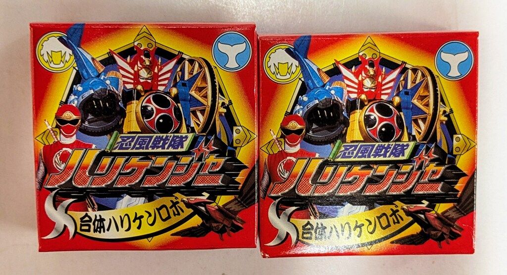 森永製菓 忍風戦隊ハリケンジャー 合体ハリケンロボ 全2種轟雷神