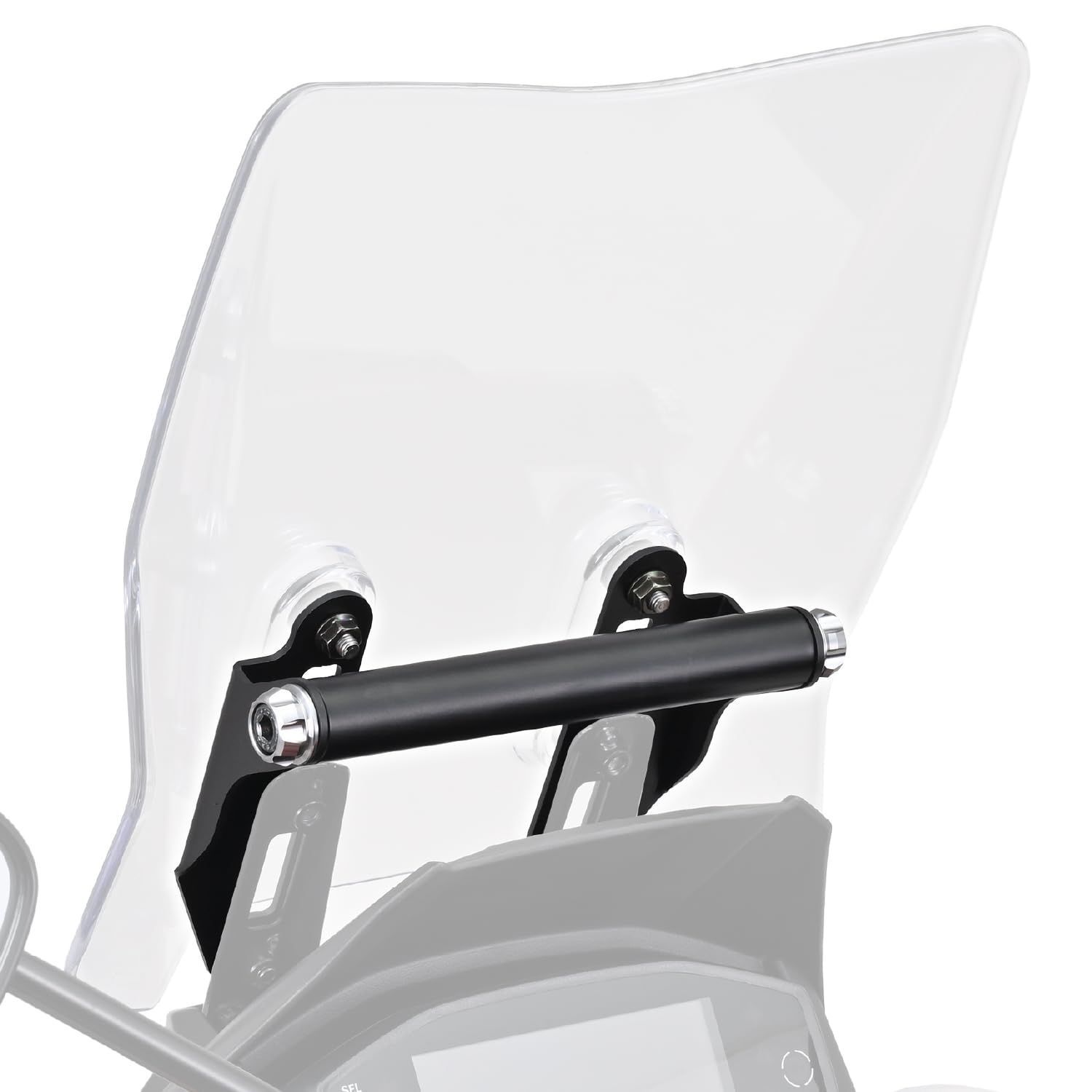 デイトナ Daytona バイク用 スクリーン クランプバー付き Vストローム250SX 23 スクリーンオフセットブラケット アッシュシルバー 42902