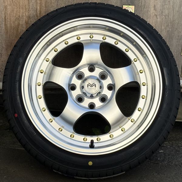 タイヤホイール4本セット 15×7J 38 PCD 100 114.3 4穴 15インチ SAILUN ATREZZO ECO 165|50R15 165|55R15 ローダウン 軽 軽トラ 軽バン コンパクトカー など