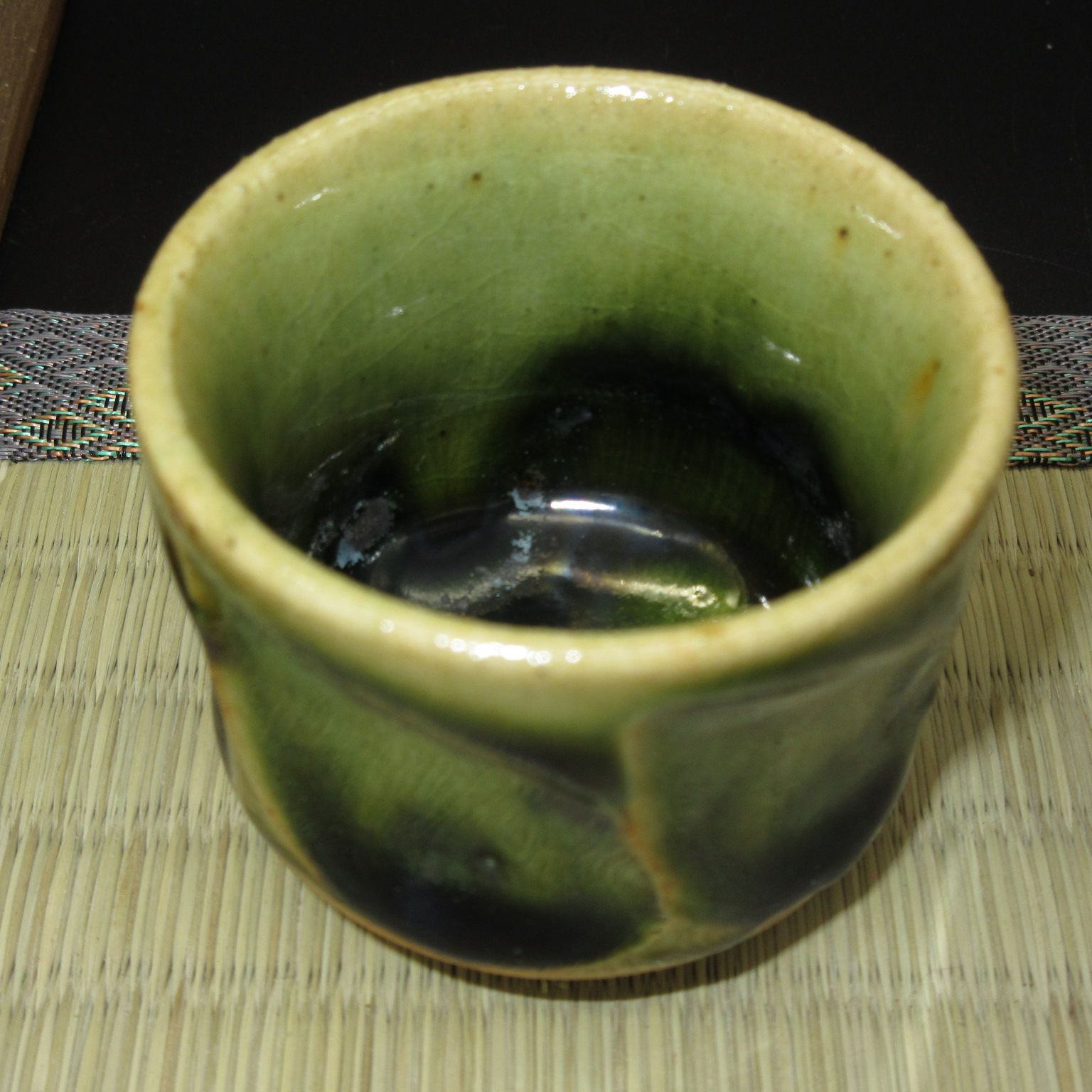 ☆陶器 瀬戸物 美濃焼 白山窯 猪口 盃 ぐい呑 5色セット (箱入り