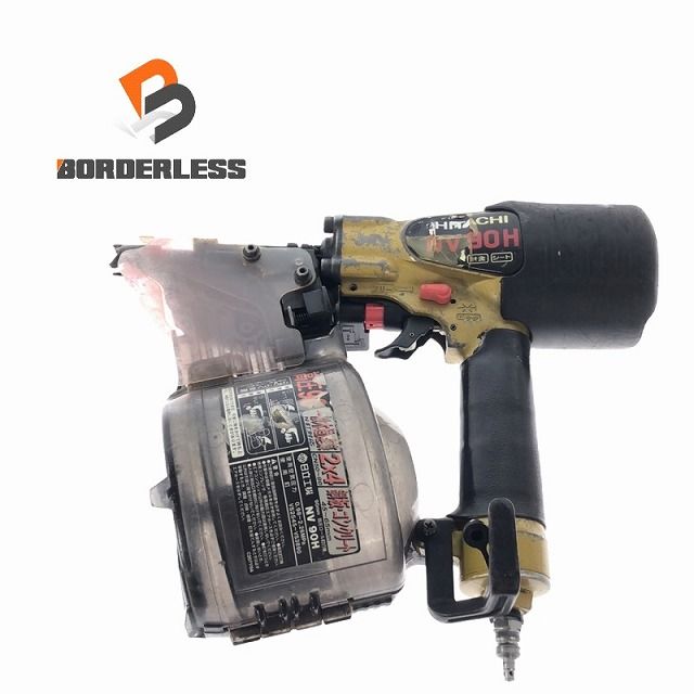 ☆中古品☆HITACHI 日立工機 90mm 高圧 ロール釘打機 NV90H