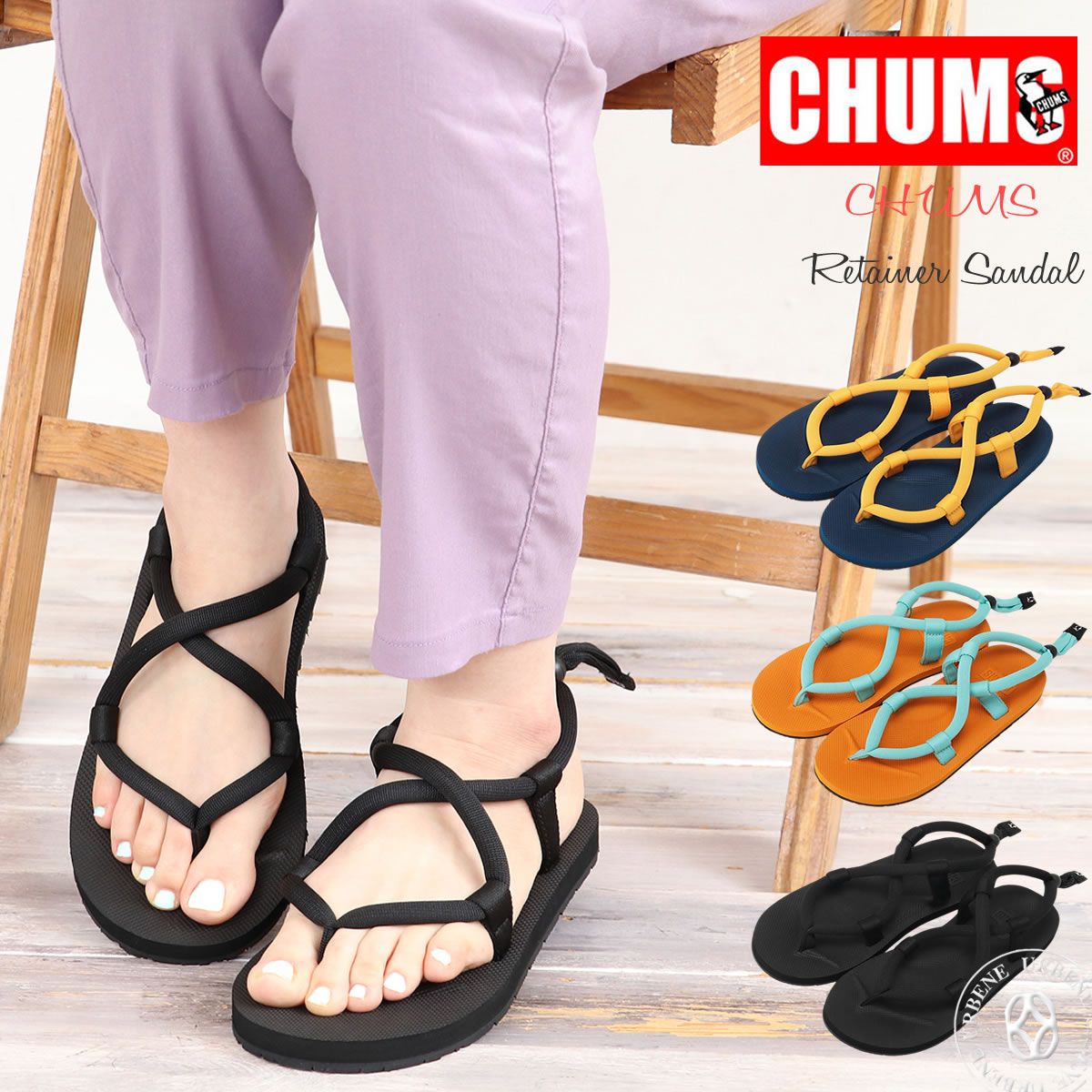 チャムス CHUMS チャムスリテイナーサンダル