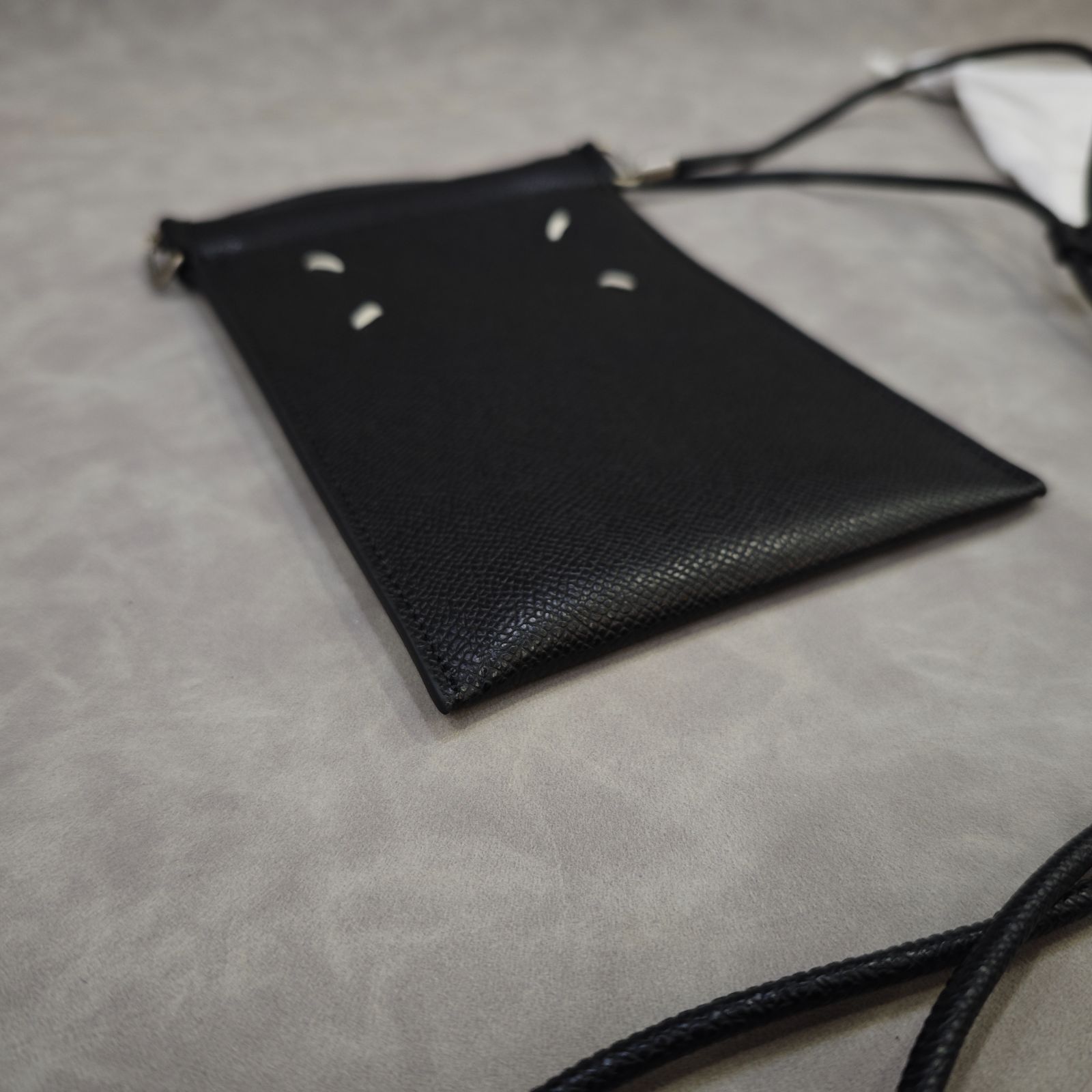 Maison Margiela スマートフォンポーチ ミニショルダーバック 黒  