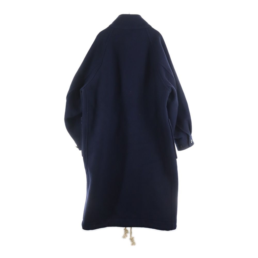 HYKE (ハイク) 23AW DOUBLE FACE DUFFLE JACKET ダブルフェイス ウール
