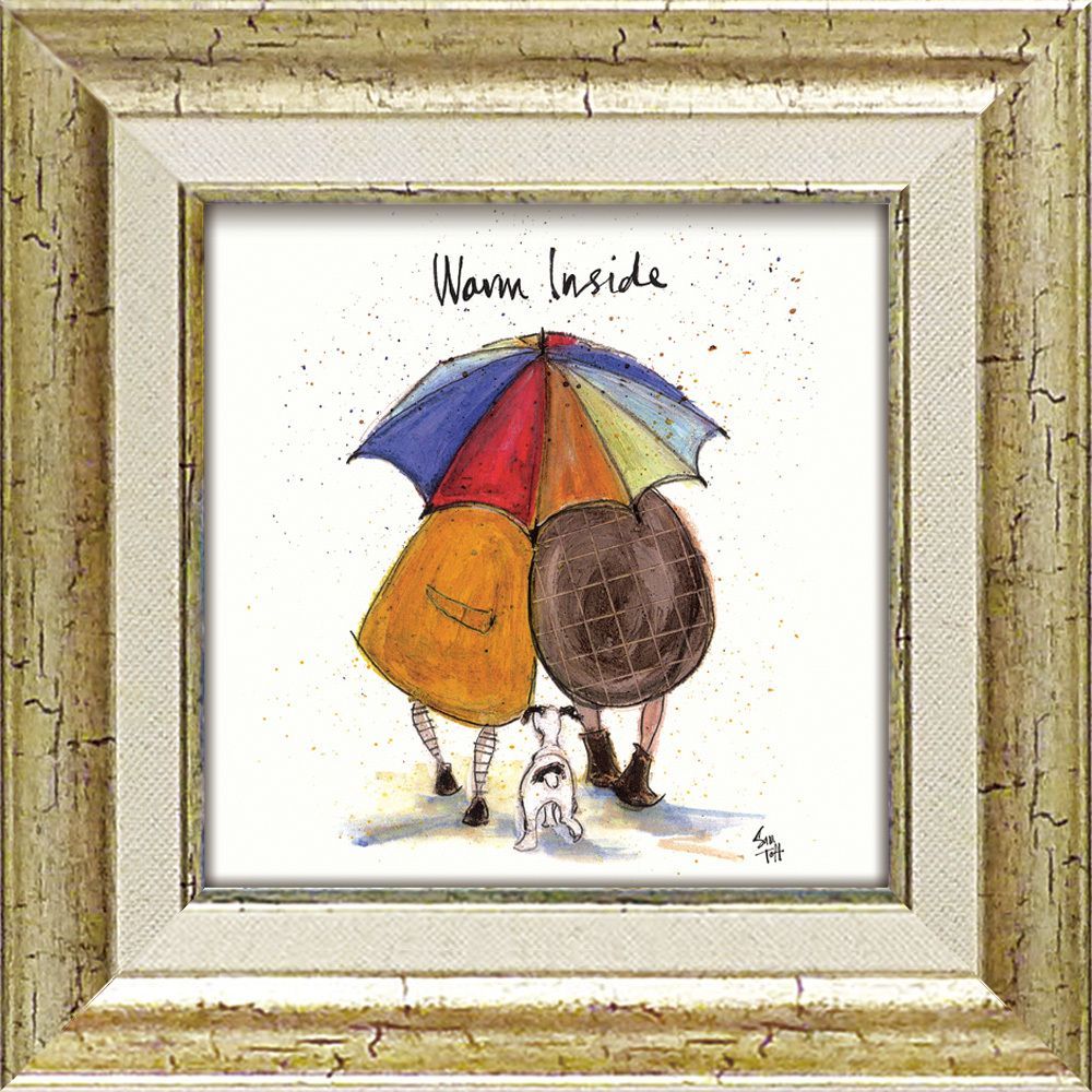 新品，お買い得 ☆ あたたかい ☆ SamToft サムトフト アートポスター サムトフト 絵画 約24cm × 24cm Sam toft アートフレーム おしゃれ サム トフト アートパネル アートポスター 作品 販売 絵 フレーム アート ポ その他