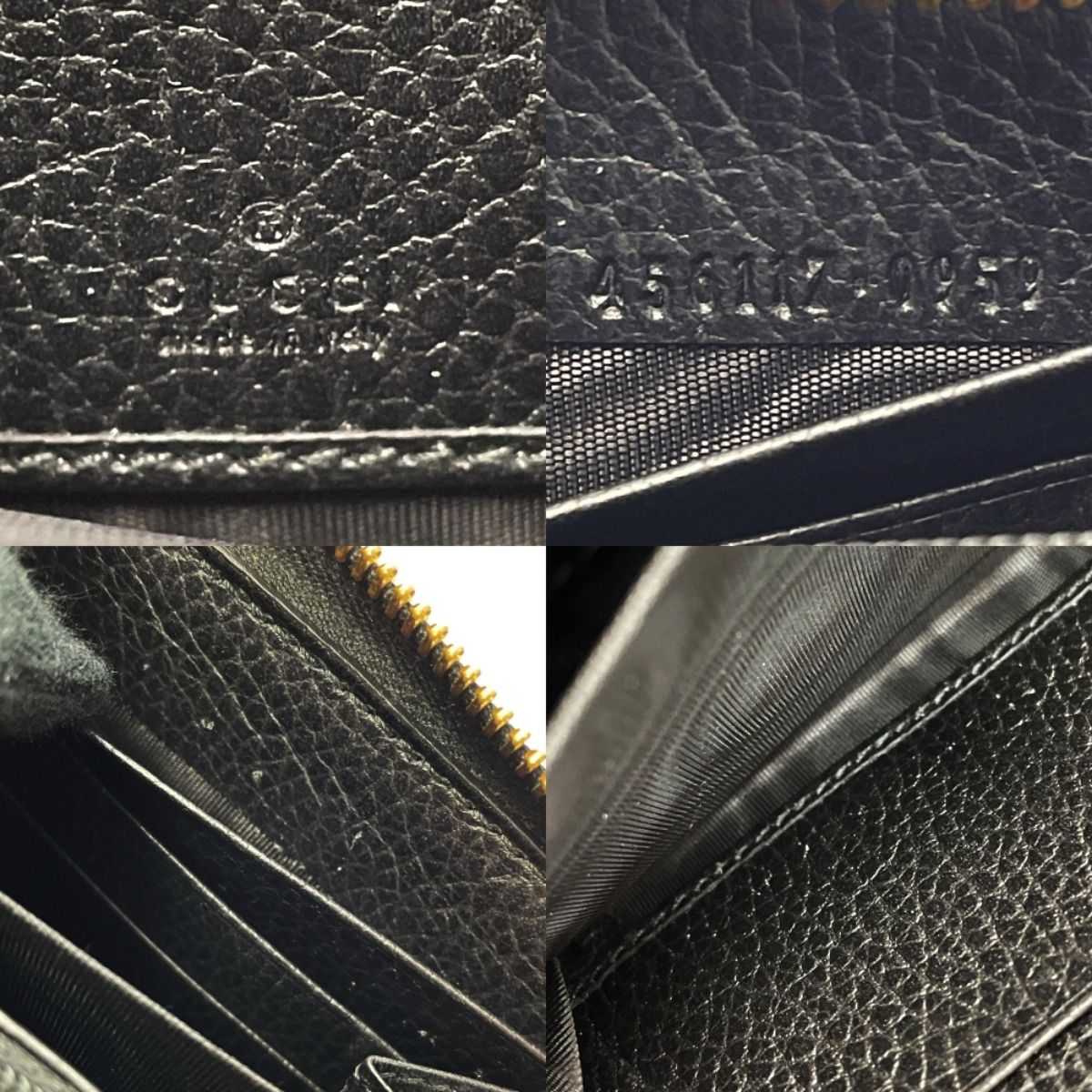 GUCCI グッチ GGモーメント ラウンドファスナー 長財布 456117  