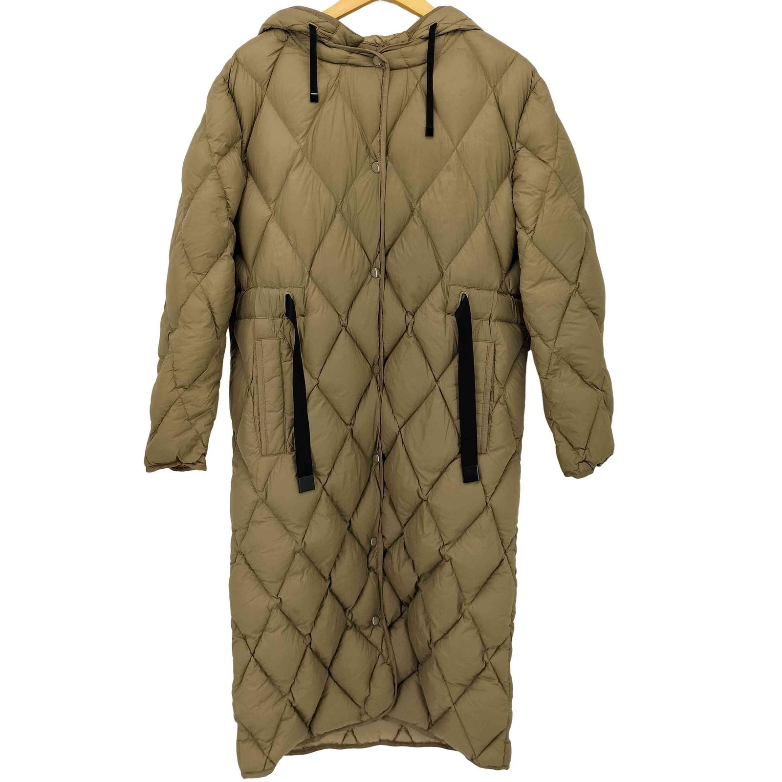ZARA キルティングコート　ダウンコート　美品‼️ WATER REPELLENTラベル付きキルティングコート - ネイビーブルー