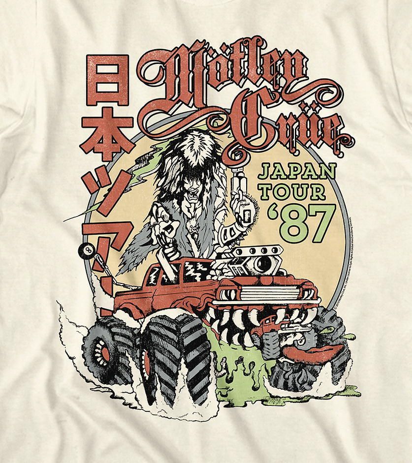 モトリークルー　Tシャツ Motley Crue バンドTシャツ モトリー・クルー Girls Girls Girls