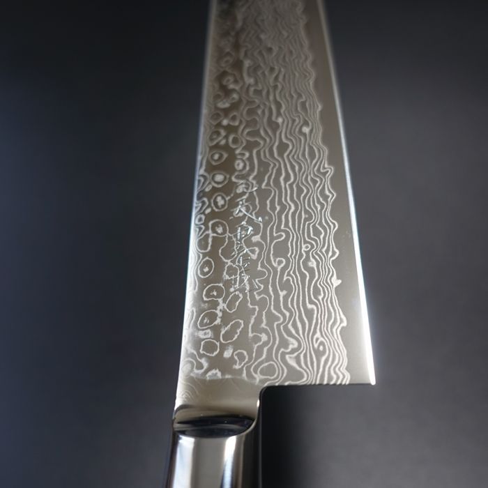 中古 梵天雲龍 三徳 包丁 170mm ダマスカス VG10 Amazon｜梵天雲龍 三徳包丁 170mm 63層 ダマスカス VG10 越前打