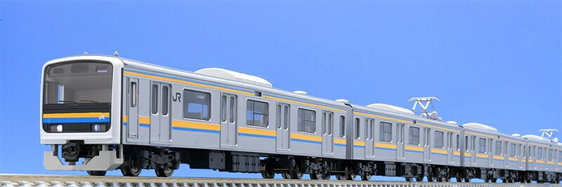 209-2100系通勤電車（房総色・6両編成）セット （6両） 【TOMIX