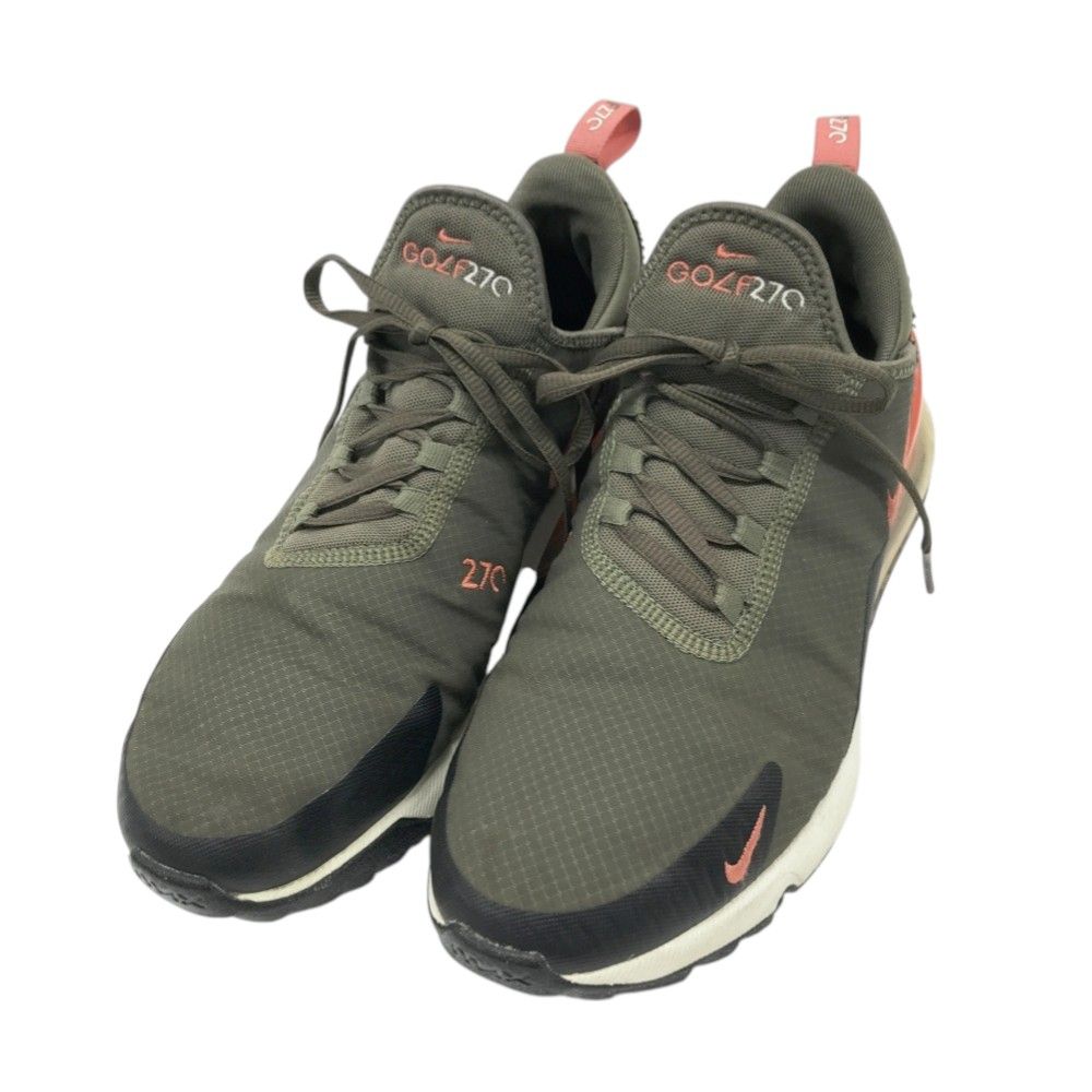 NIKE GOLF ナイキゴルフ CK6541 AIR MAX ゴルフシューズ エアマックス 270G  カーキ系 26 [240101496772] ゴルフウェア メンズ ストスト ◇大人気◇NIKE◇AIR MAX 270G ◇ゴルフシューズ◇送料無料