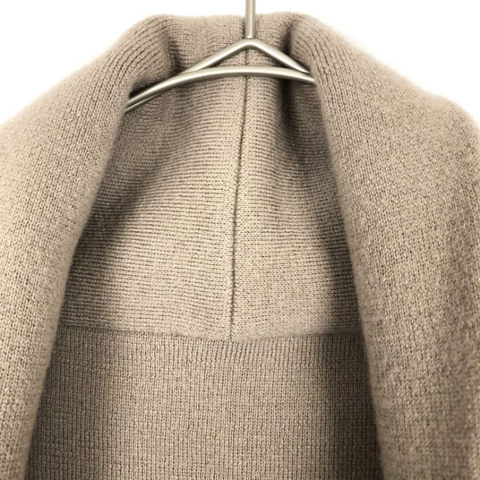 【1月までの出品です！】Deuxieme Classe ガウンニット　ベージュ 予約】名品スムースニットガウン・MOTHERが登場。｜Deuxieme