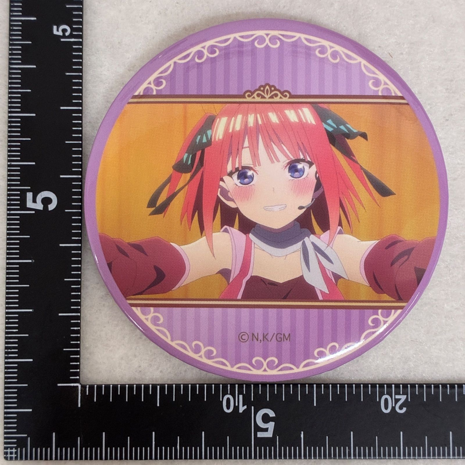 五等分の花嫁 中野二乃 缶バッジ 3枚セット - メルカリ