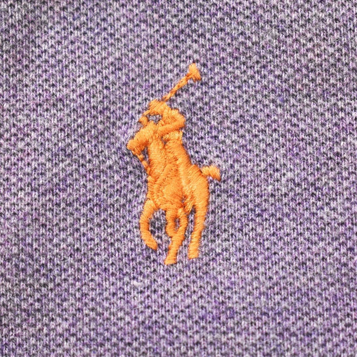 古着 POLO ラルフローレン ポニー刺繍ロゴ 半袖 ポロシャツ M